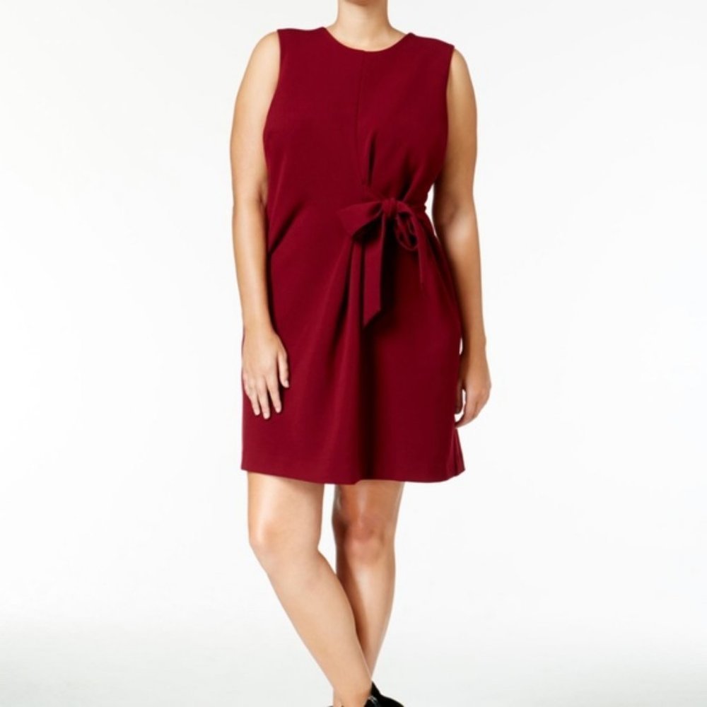 Rachel Roy Tie Front Curvy Collection Dress